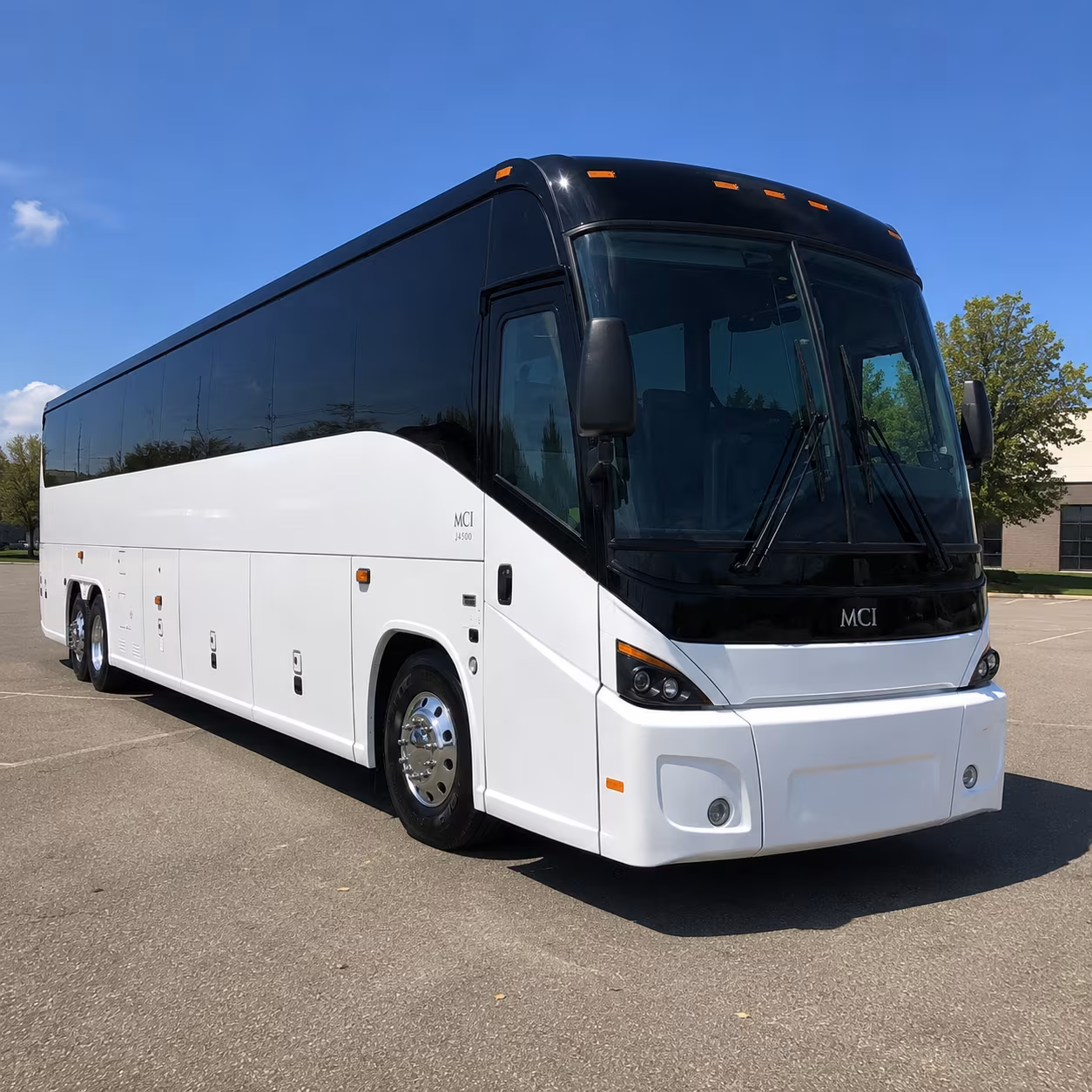 rochester hills 45 passenger charter bus