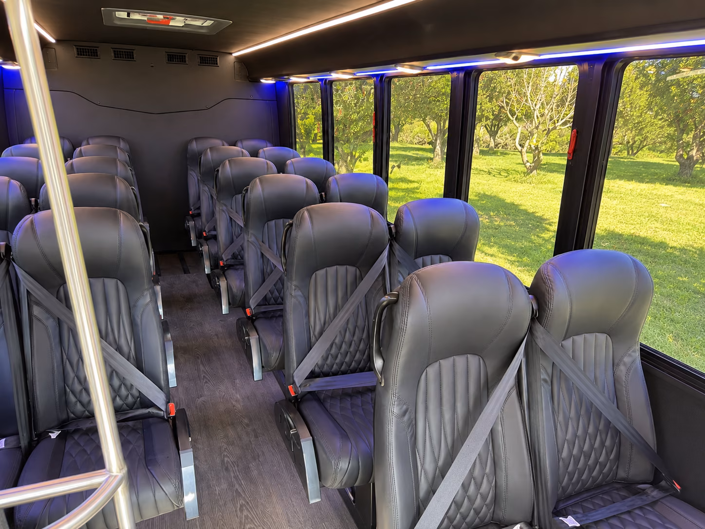 rochester hills event transportation onboard seating