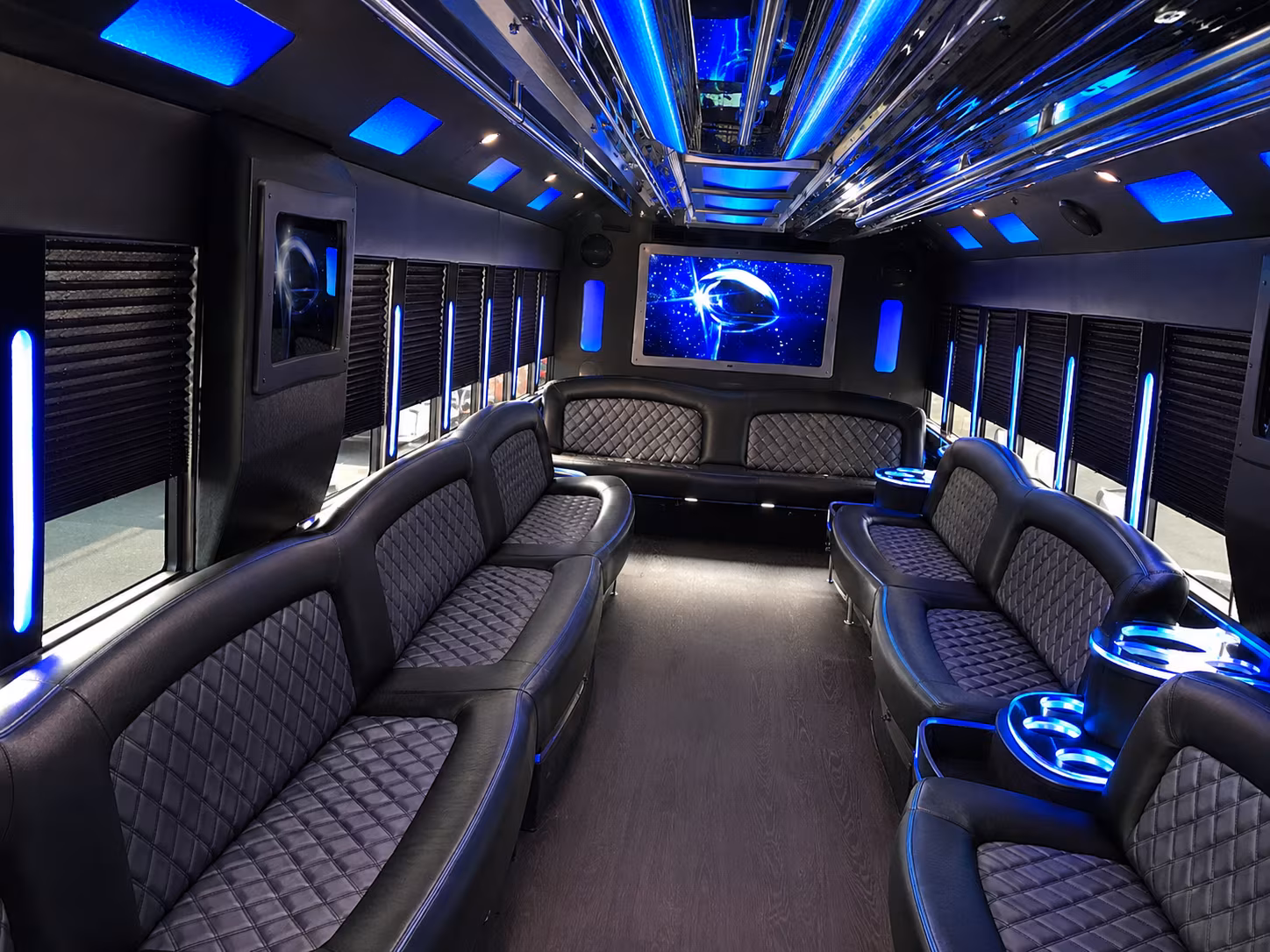rochester hills meadow brook amphitheatre party bus rental