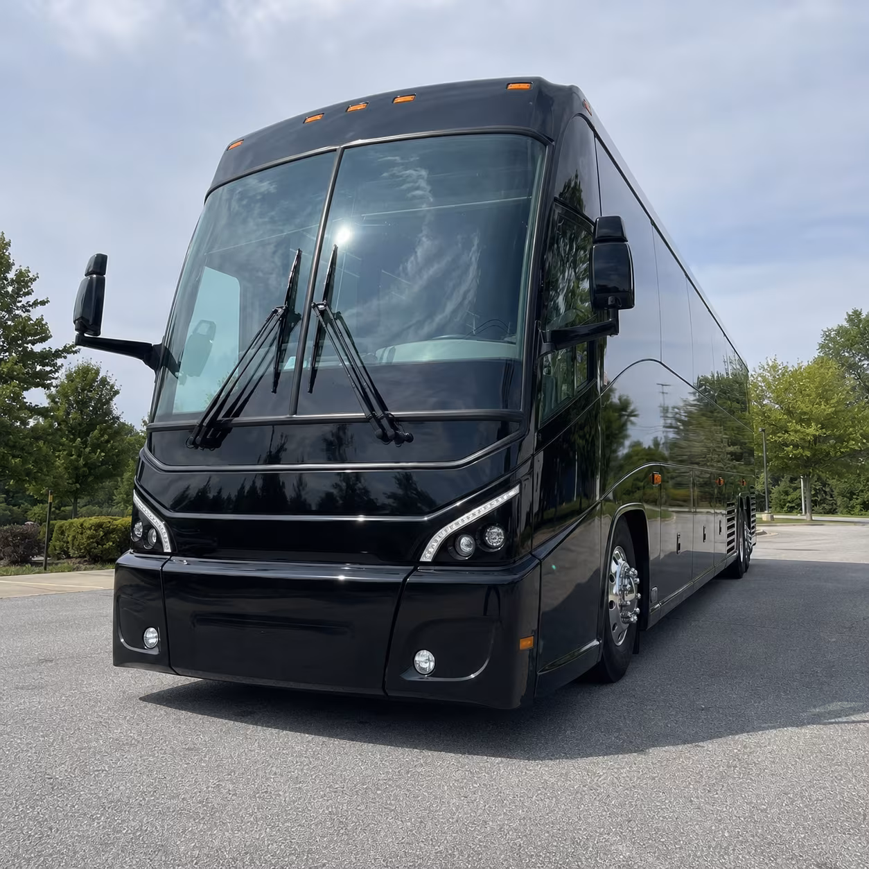 rochester hills wedding charter bus rental